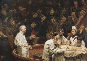 Thomas Eakins the agnew clinic Spain oil painting artist